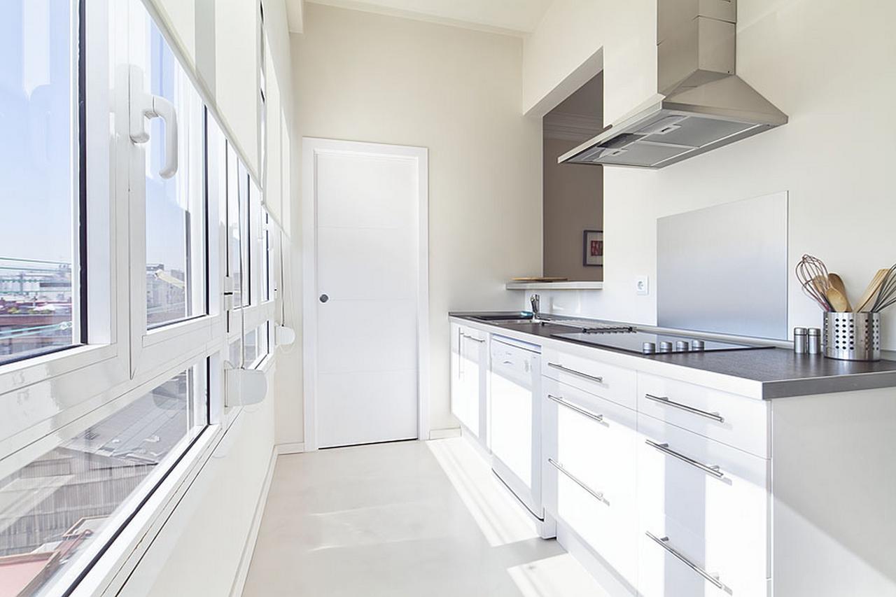 Central And Spacious Family Apartment Barcelona Exteriör bild